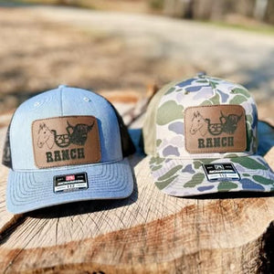 Leather Patch Hats & Accessories