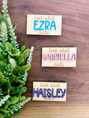 "Look What I Made" Art Magnets