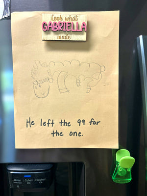 "Look What I Made" Art Magnets
