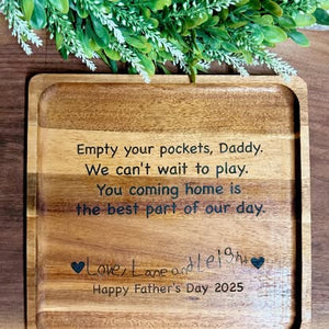 "Empty Your Pockets" Catch-all Tray