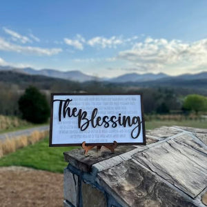 "The Blessing" 3D Framed Wood Sign