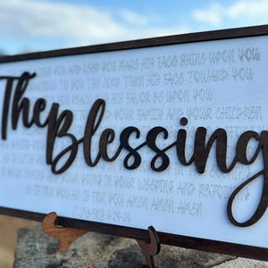 "The Blessing" 3D Framed Wood Sign