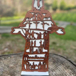 Layered "Life of Christ" Figural Silhouette
