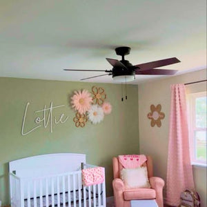 Personalized Script Name Wall Sign