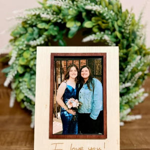 Handwriting Personalized Photo Frame