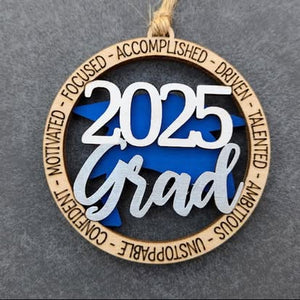 Double-Sided Personalized Graduation Ornament