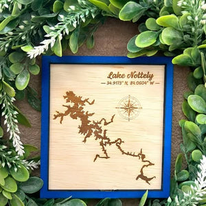 Lake Nottely Framed Mini-Art