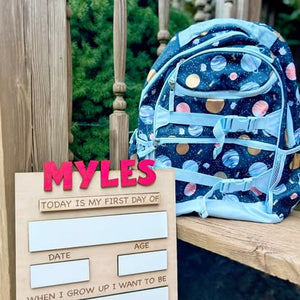 Personalized Standard First/Last Day School Board