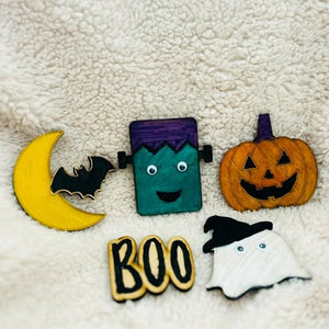 "Spooky Vibes" Halloween Paint Kit