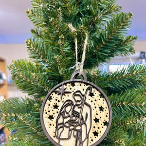 Nativity Silhouette Ornament