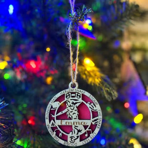 Personalized Dancer "Steps" Ornament