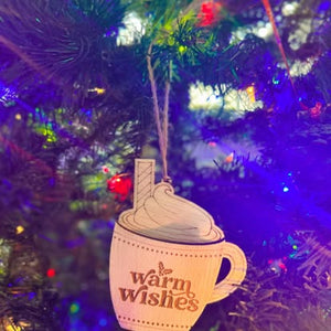 Cozy Cocoa/Coffee "Gift Card" Ornament