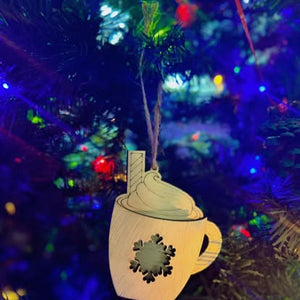 Cozy Cocoa/Coffee "Gift Card" Ornament